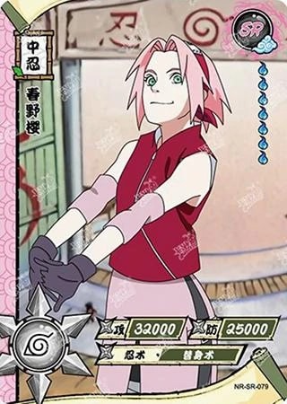 Sakura Haruno card artwork