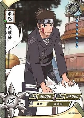 Kiba Inuzuka card artwork