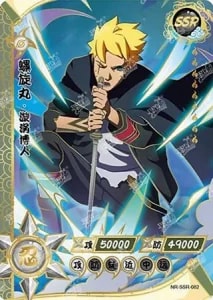 Boruto Uzumaki card artwork