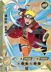 Naruto Uzumaki (Sage Mode) card artwork