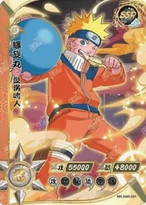 Naruto Uzumaki card artwork