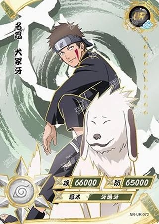 Kiba Inuzuka card artwork