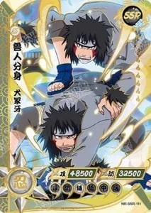 Kiba Inuzuka card artwork