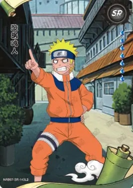 Naruto Uzumaki card artwork