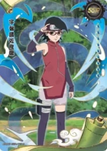 Sarada Uchiha card artwork