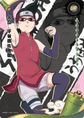 Sarada Uchiha card artwork