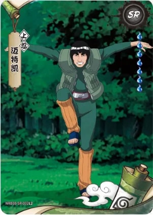 Might Guy card artwork