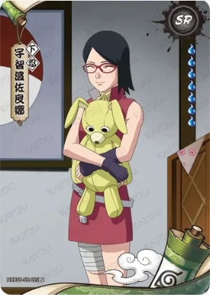 Sarada Uchiha card artwork