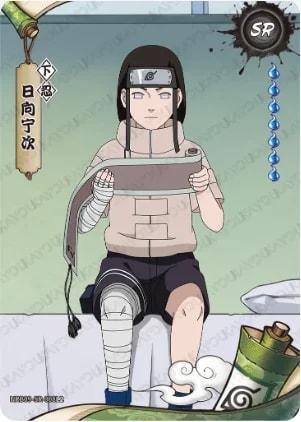 Neji Hyuga card artwork