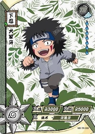 Kiba Inuzuka card artwork