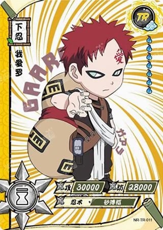 Gaara card artwork