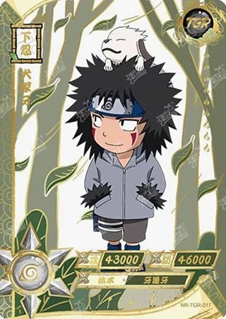 Kiba Inuzuka card artwork