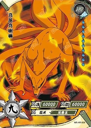 Kurama Nine-Tails card artwork