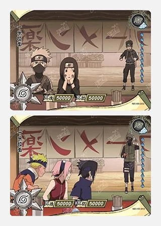 Team Minato & Team 7 card artwork