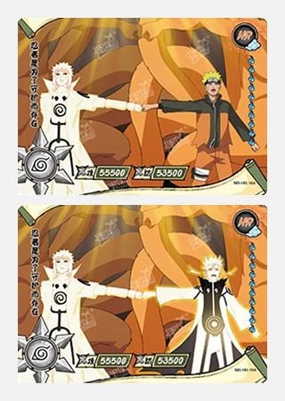 Minato & Naruto card artwork