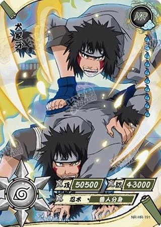 Kiba Inuzuka card artwork