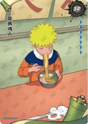 Naruto Uzumaki card artwork