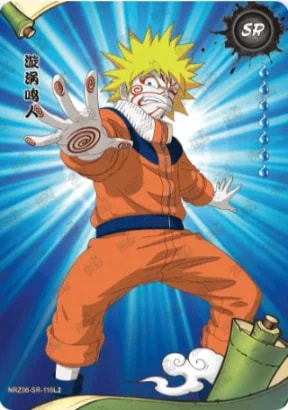 Naruto Uzumaki card artwork