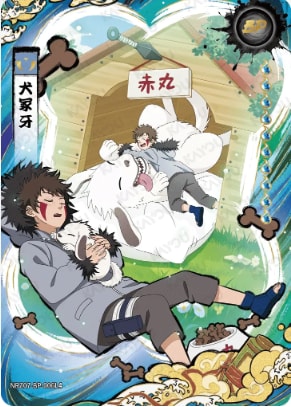 Kiba Inuzuka card artwork
