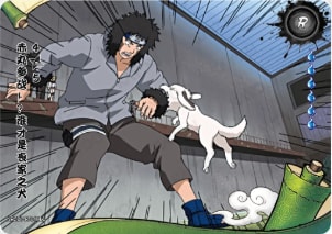 Akamaru joins the battle!! Who's the loser? 4 card artwork