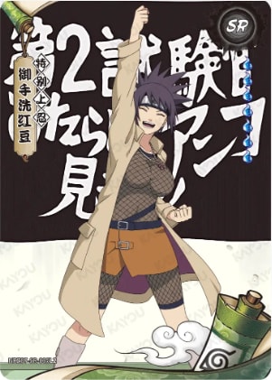 Mitarashi Anko card artwork