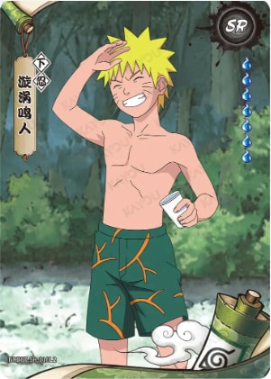 Naruto card artwork