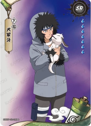 Inuzuka Kiba card artwork