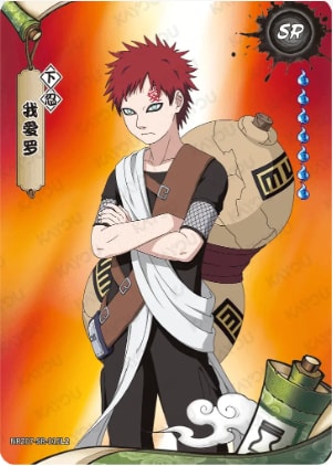 Gaara card artwork