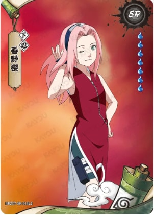 Sakura Haruno card artwork
