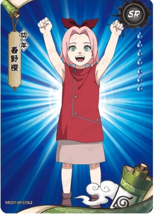 Sakura Haruno card artwork