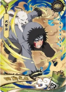 Kiba Inuzuka card artwork