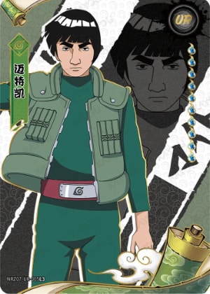 Might Guy card artwork