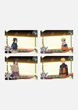 Sasuke & Naruto card artwork