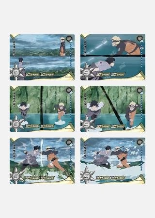 Sasuke & Naruto card artwork