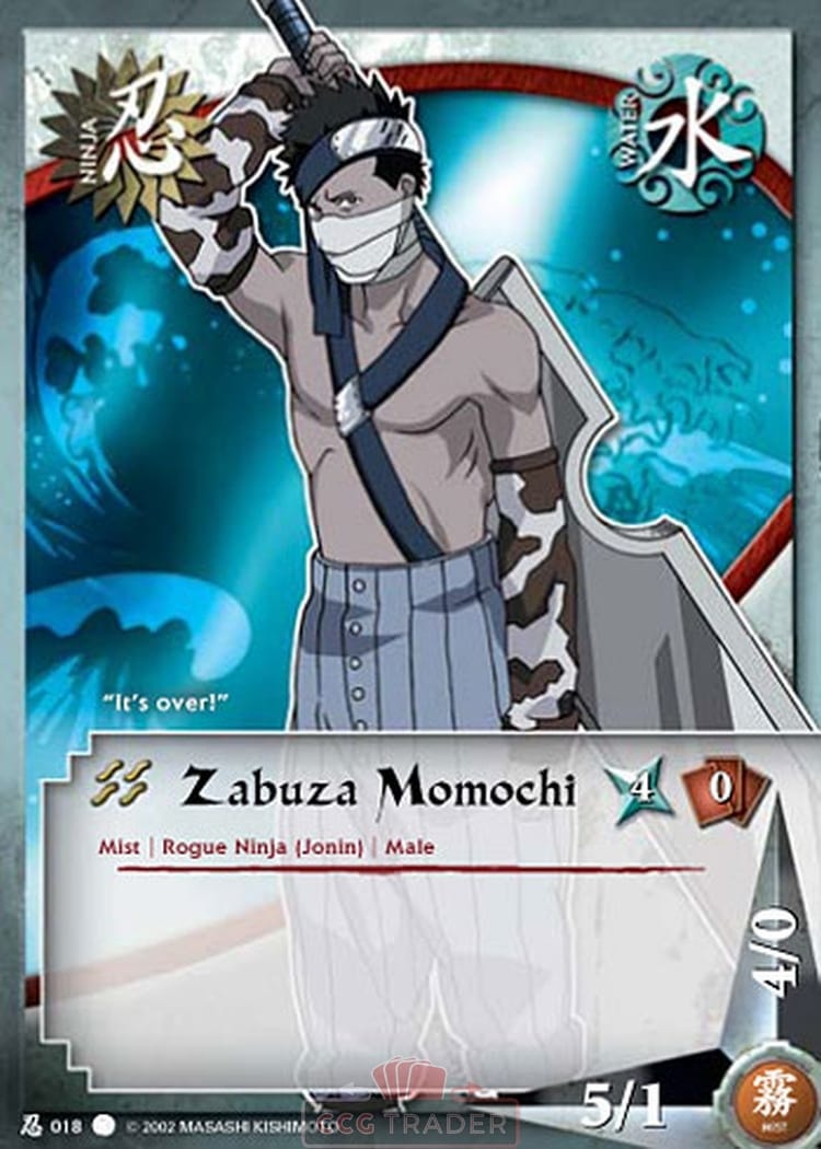 Zabuza Momochi card artwork