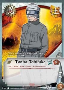 Tonbo Tobitake N-051 Naruto trading card