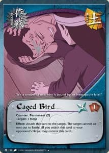 Caged Bird M-150 Naruto trading card