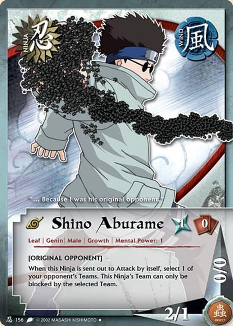 Shino Aburame card artwork