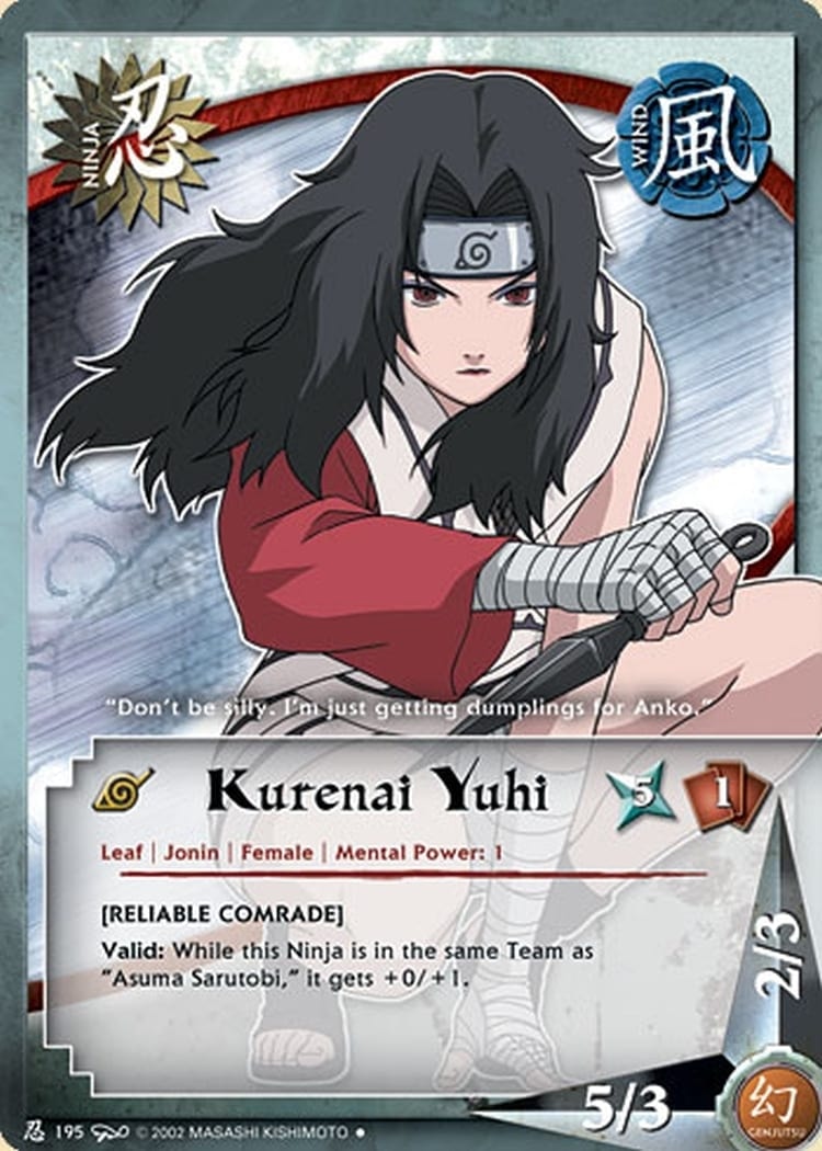 Kurenai Yuhi card artwork