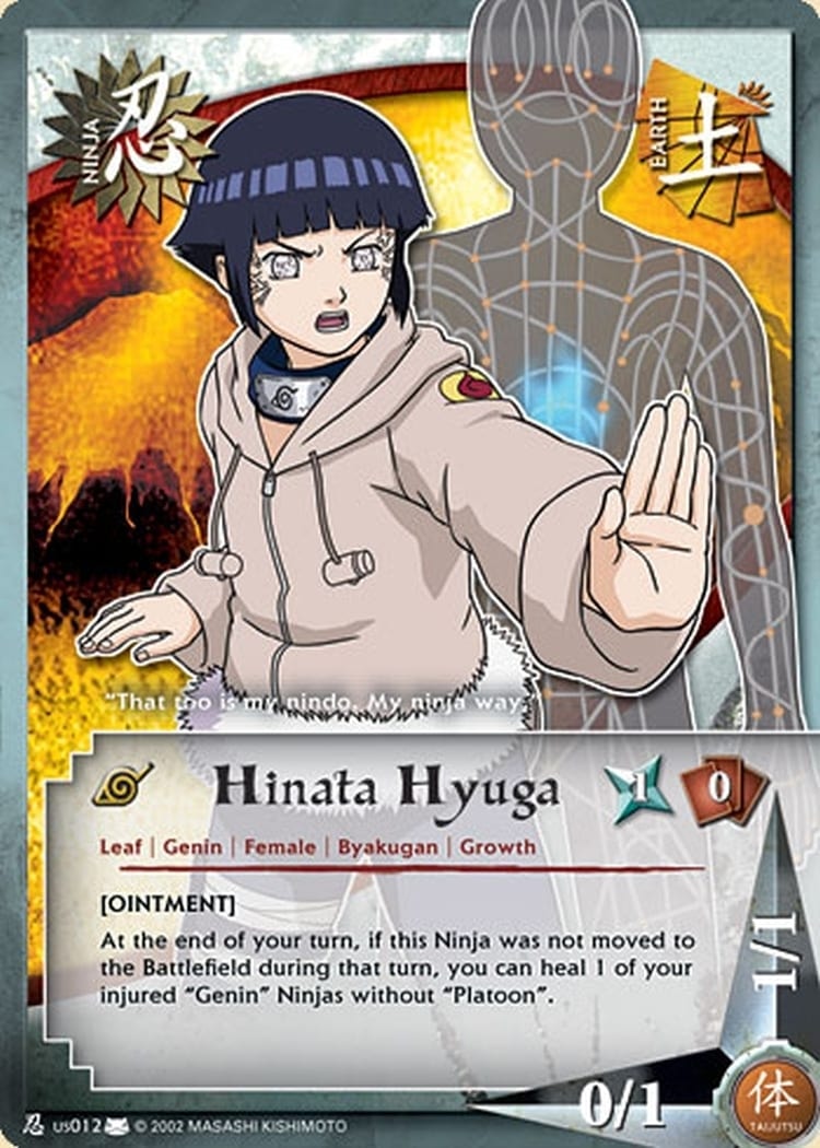 Hinata Hyuga card artwork
