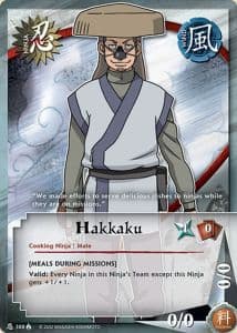 Hakkaku N-388 Naruto trading card