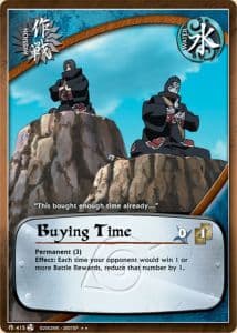 Buying Time M-415 Naruto trading card