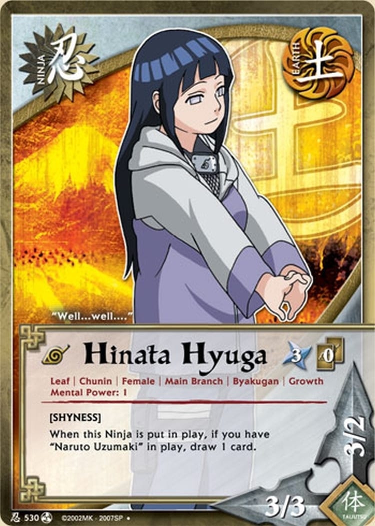 Hinata Hyuga card artwork
