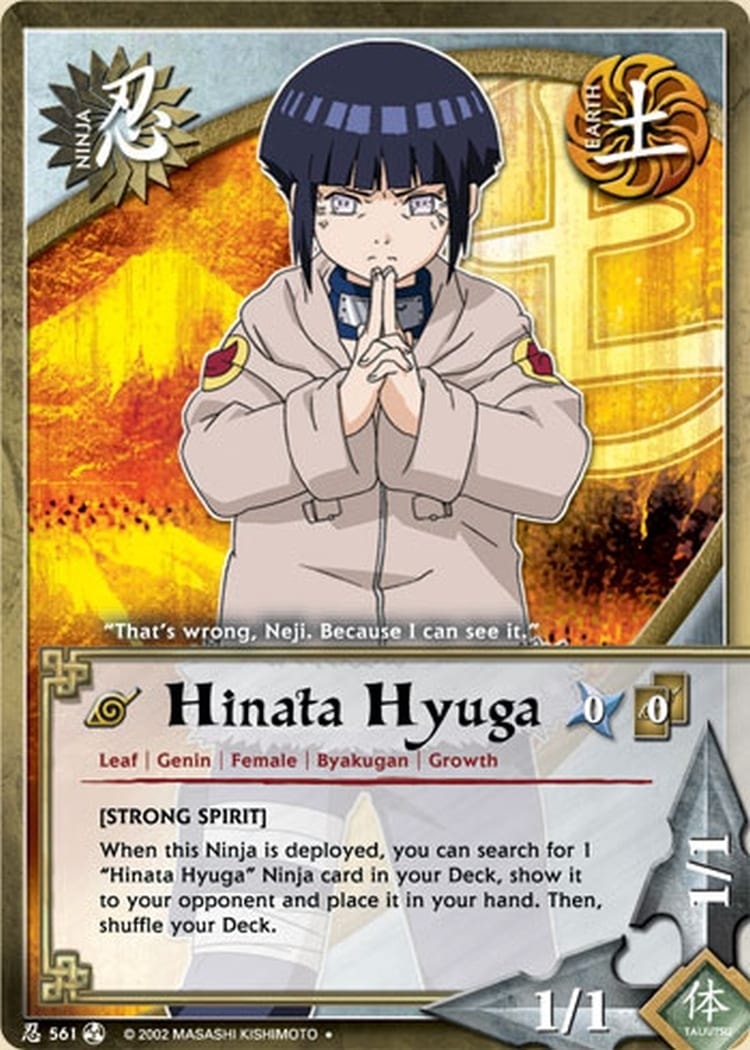 Hinata Hyuga card artwork
