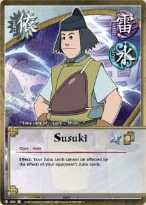 Susuki C-050 Naruto trading card