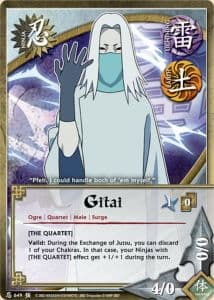 Gitai N-649 Naruto trading card
