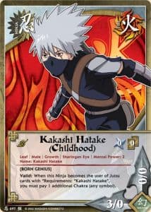 Kakashi Hatake (Childhood) N-697 Naruto trading card