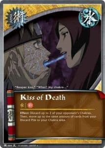 Kiss of Death J-666 Naruto trading card