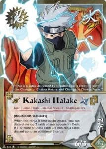 Kakashi Hatake N-843 Naruto trading card