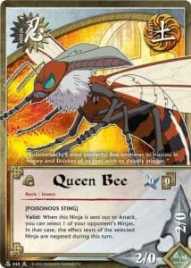 Queen Bee N-861 Naruto trading card